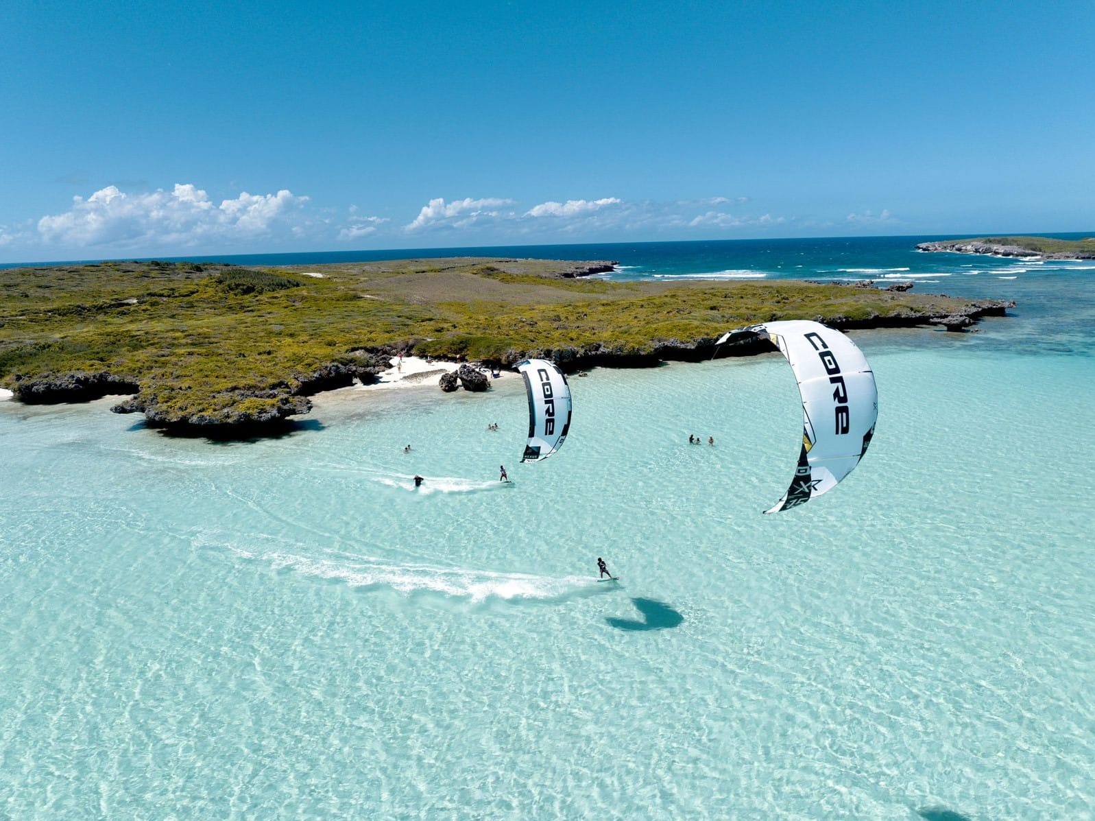 Kitesurf à Mar d'Emeraude par Michel Kite Mada